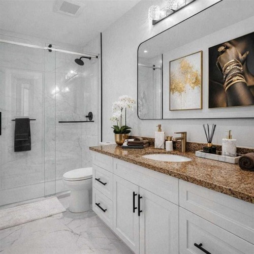 208 Coral Shores Bay Ne, Calgary, AB - Indoor Photo Showing Bathroom