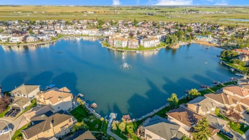 208 Coral Shores Bay Ne, Calgary, AB - Outdoor With Body Of Water With View