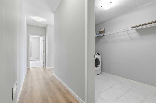 204-4150 Seton Drive Se, Calgary, AB - Indoor Photo Showing Laundry Room