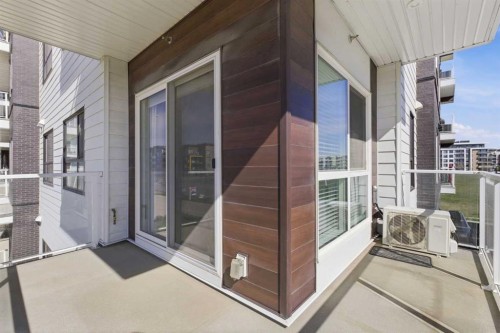 204-4150 Seton Drive Se, Calgary, AB - Outdoor With Balcony With Exterior