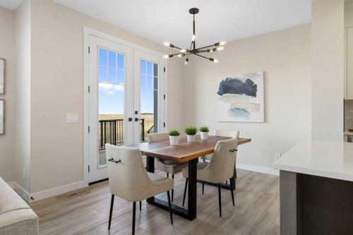 450 Kinniburgh Loop, Chestermere, AB - Indoor Photo Showing Dining Room