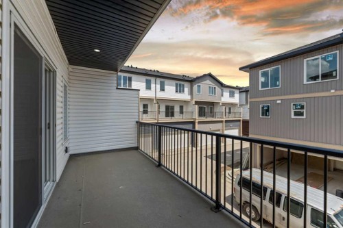 803-90 Corner Meadows Manor Ne, Calgary, AB - Outdoor With Balcony With Exterior