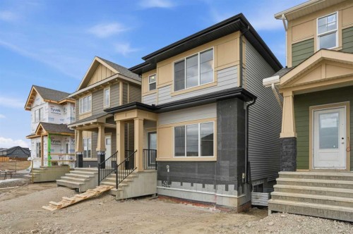80 Buffaloberry Manor Se, Calgary, AB - Outdoor With Facade