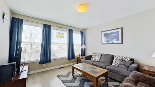 818 Cornerstone Boulevard Ne, Calgary, AB - Indoor Photo Showing Living Room