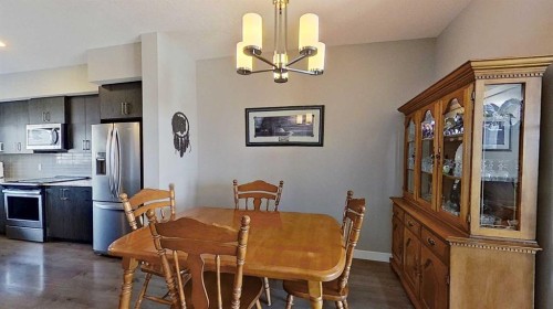 818 Cornerstone Boulevard Ne, Calgary, AB - Indoor Photo Showing Dining Room