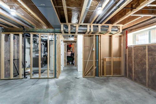 23 Marquis Link Se, Calgary, AB - Indoor Photo Showing Basement