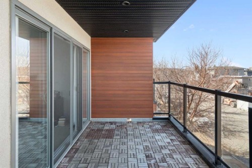 2201 Bowness Road Nw, Calgary, AB - Outdoor With Balcony With Exterior
