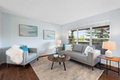 35 Walden Terrace Se, Calgary, AB - Indoor Photo Showing Living Room