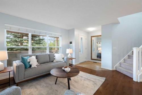 35 Walden Terrace Se, Calgary, AB - Indoor Photo Showing Living Room