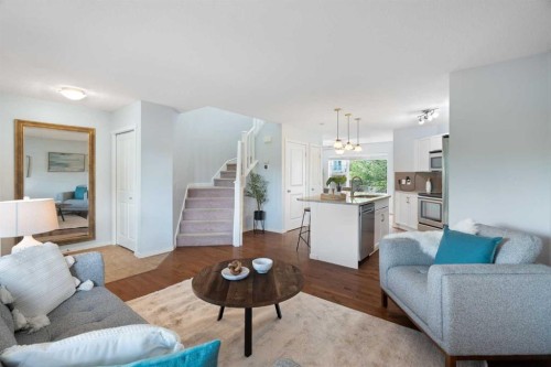 35 Walden Terrace Se, Calgary, AB - Indoor Photo Showing Living Room
