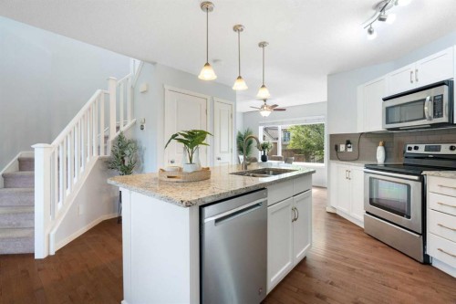 35 Walden Terrace Se, Calgary, AB - Indoor Photo Showing Kitchen With Stainless Steel Kitchen With Double Sink With Upgraded Kitchen