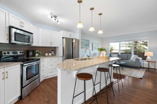 35 Walden Terrace Se, Calgary, AB - Indoor Photo Showing Kitchen With Stainless Steel Kitchen With Double Sink With Upgraded Kitchen