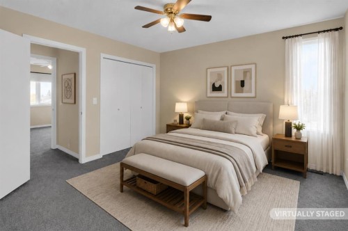 2537 9 Avenue Se, Calgary, AB - Indoor Photo Showing Bedroom