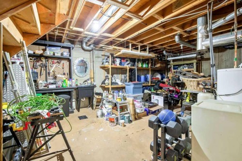 13 Maplewood Estates, Strathmore, AB - Indoor Photo Showing Basement