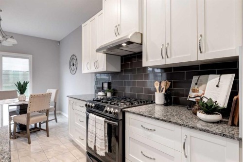 29 Sage Valley Circle Nw, Calgary, AB - Indoor Photo Showing Kitchen With Upgraded Kitchen