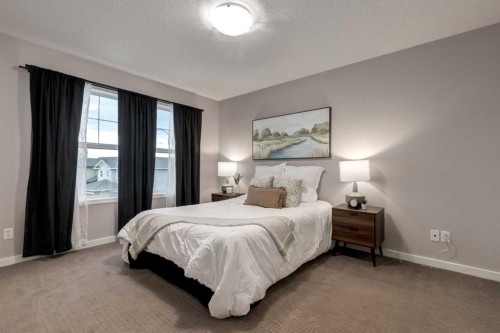 29 Sage Valley Circle Nw, Calgary, AB - Indoor Photo Showing Bedroom