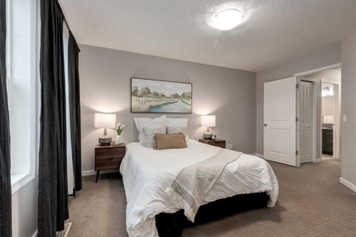 29 Sage Valley Circle Nw, Calgary, AB - Indoor Photo Showing Bedroom
