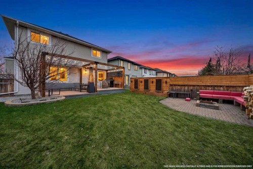127 Hidden Ranch Terrace Nw, Calgary, AB - Outdoor With Deck Patio Veranda