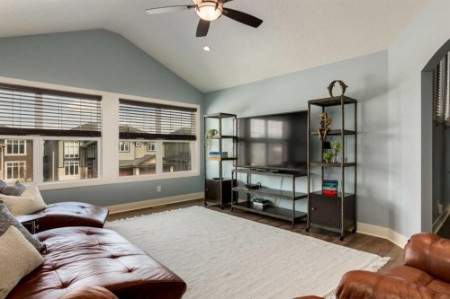 308 Rainbow Falls Way, Chestermere, AB - Indoor Photo Showing Living Room