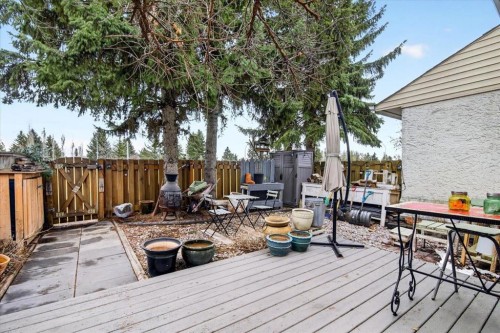 256 Callingwood Place Nw, Edmonton, AB - Outdoor With Deck Patio Veranda