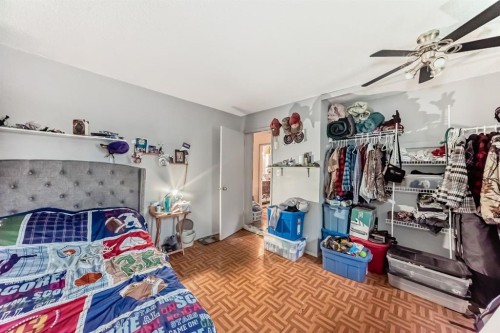 129 Dovertree Place Se, Calgary, AB - Indoor Photo Showing Bedroom