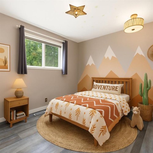 92 Erin Woods Drive Se, Calgary, AB - Indoor Photo Showing Bedroom