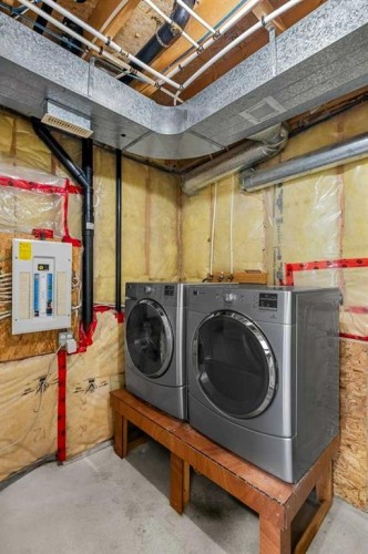 195 Somerglen Common Sw, Calgary, AB - Indoor Photo Showing Laundry Room