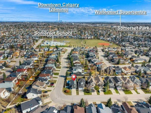 195 Somerglen Common Sw, Calgary, AB - Outdoor With View