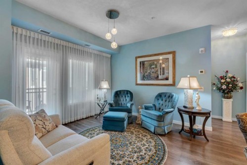 212-12 Mahogany Path Se, Calgary, AB - Indoor Photo Showing Living Room