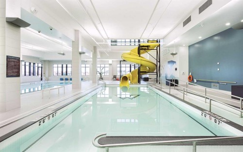 212-12 Mahogany Path Se, Calgary, AB - Indoor Photo Showing Other Room With In Ground Pool