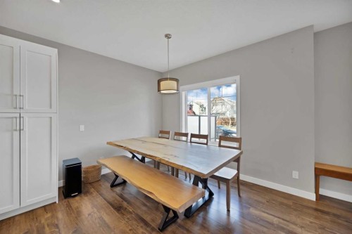 1167 Channelside Drive Sw, Airdrie, AB - Indoor Photo Showing Dining Room