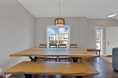 1167 Channelside Drive Sw, Airdrie, AB - Indoor Photo Showing Dining Room