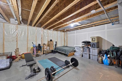 1167 Channelside Drive Sw, Airdrie, AB - Indoor Photo Showing Basement