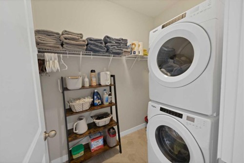1167 Channelside Drive Sw, Airdrie, AB - Indoor Photo Showing Laundry Room