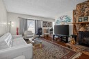 116 Templemont Circle Ne, Calgary, AB  - Indoor Photo Showing Living Room With Fireplace 