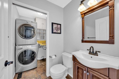 266 Cougarstone Circle Sw, Calgary, AB - Indoor Photo Showing Laundry Room