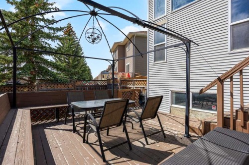 266 Cougarstone Circle Sw, Calgary, AB - Outdoor With Deck Patio Veranda