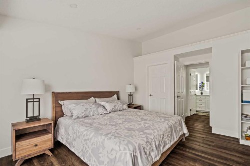 16 Douglasview Park Se, Calgary, AB - Indoor Photo Showing Bedroom