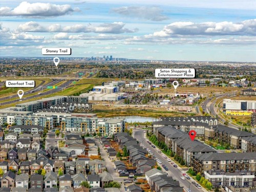 4309-200 Seton Circle Se, Calgary, AB - Outdoor With View