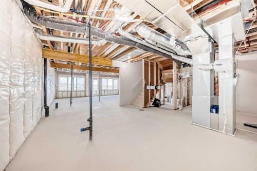 396 Herron Landing Ne, Calgary, AB - Indoor Photo Showing Basement