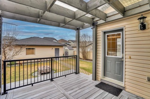 43 Elgin View Se, Calgary, AB - Outdoor With Deck Patio Veranda With Exterior