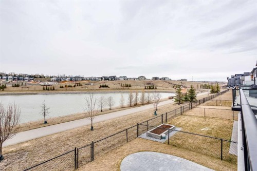 206 Rowley Way Nw, Calgary, AB - Outdoor With Body Of Water With View