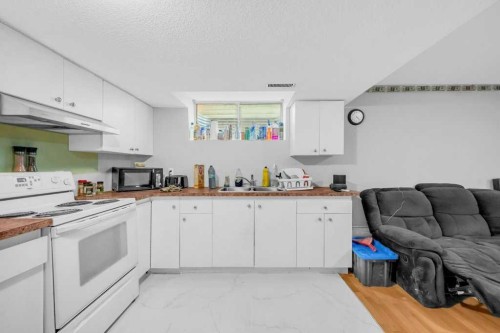 9219 Saddlebrook Drive Ne, Calgary, AB - Indoor Photo Showing Kitchen With Double Sink