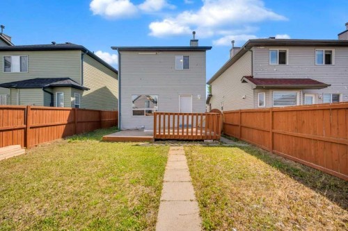 9219 Saddlebrook Drive Ne, Calgary, AB - Outdoor With Deck Patio Veranda With Exterior