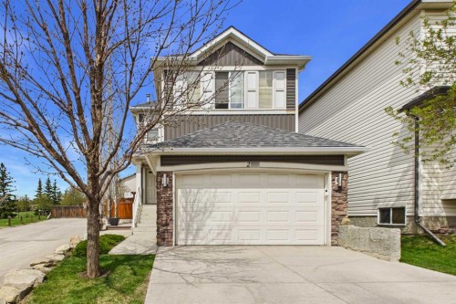 216 Covepark Green Ne, Calgary, AB - Outdoor With Facade