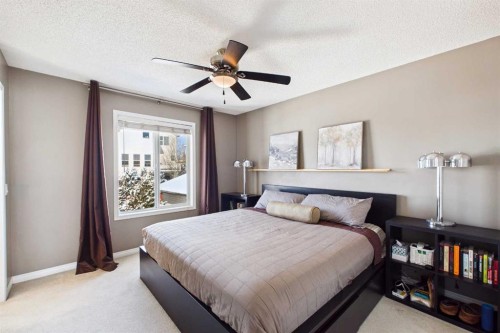 216 Covepark Green Ne, Calgary, AB - Indoor Photo Showing Bedroom