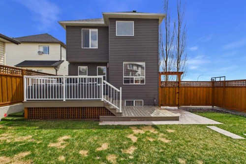 216 Covepark Green Ne, Calgary, AB - Outdoor With Deck Patio Veranda With Exterior