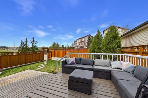 216 Covepark Green Ne, Calgary, AB - Outdoor With Deck Patio Veranda