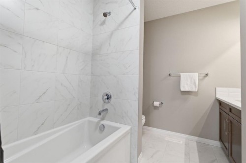 22 Carrington Crescent Nw, Calgary, AB - Indoor Photo Showing Bathroom
