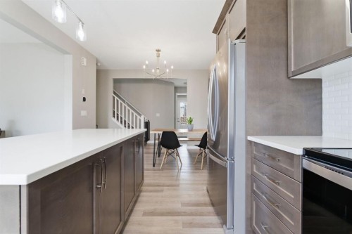 22 Carrington Crescent Nw, Calgary, AB - Indoor Photo Showing Kitchen